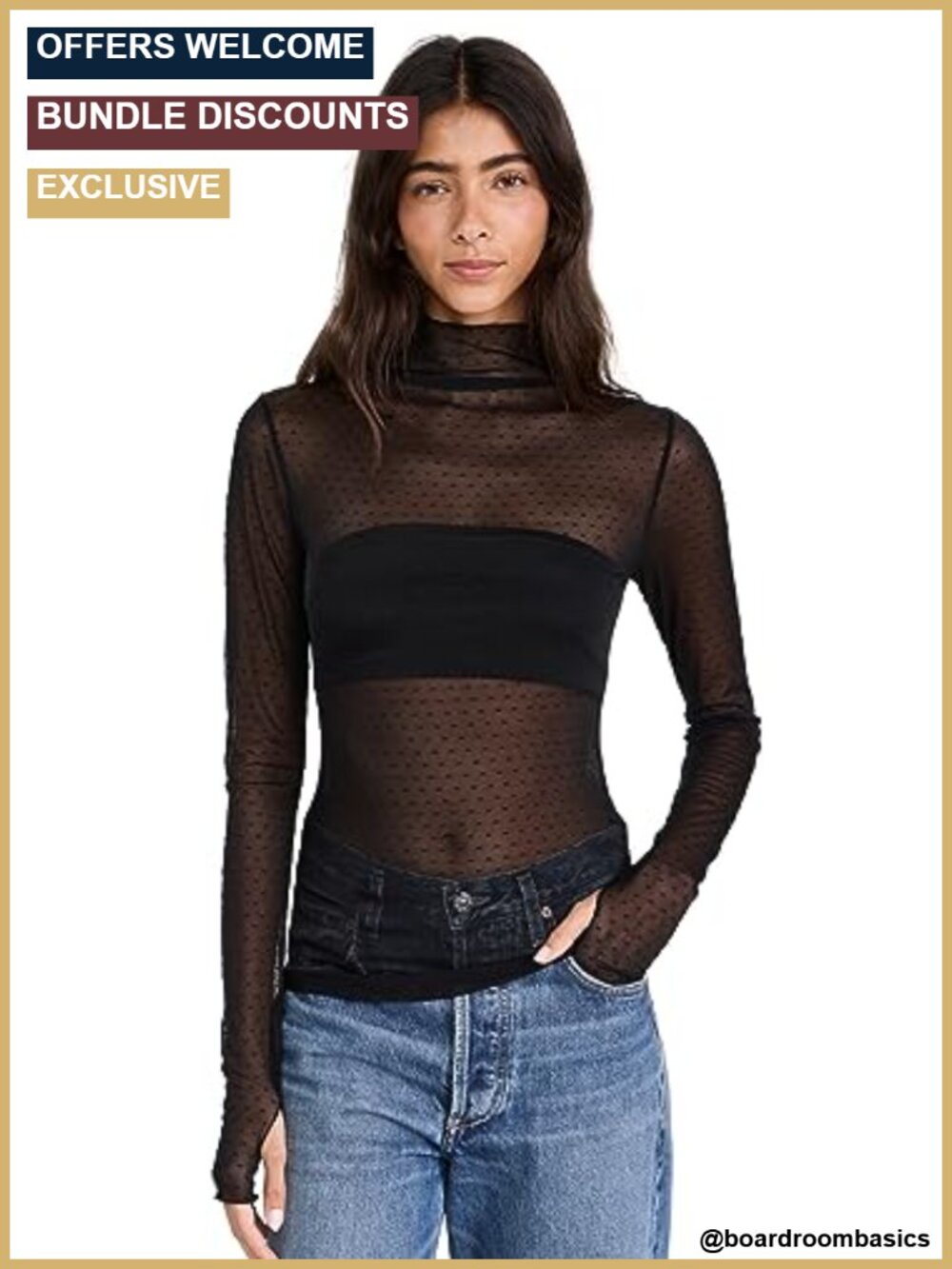 Free People On The Dot Layering Tank Top